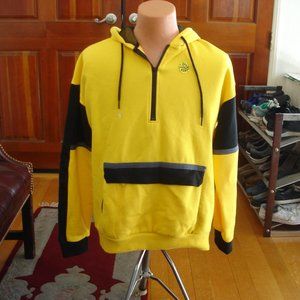 COTTON ON Men's Size Medium NWT Yellow/Black Loose-Fit Hoodie